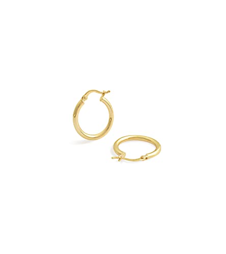 Jewelry Atelier Gold Filled Hoop Earrings Collection - 14K Solid