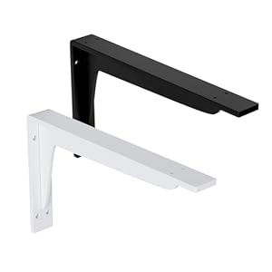 Onpira B096X Schwerlast Regalhalter 2er-Set