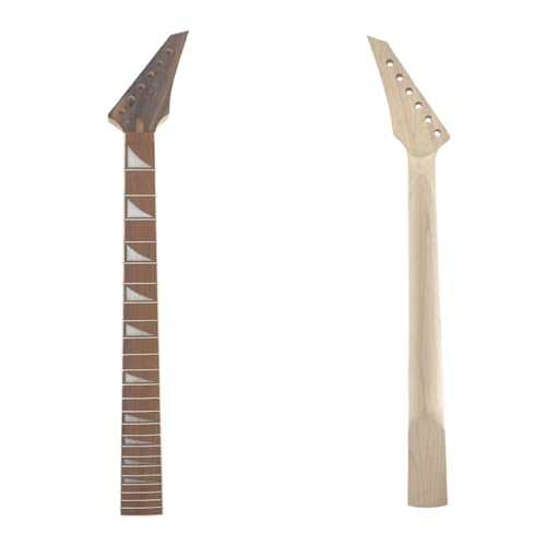 Manche de guitare 24 frettes avec incrustation aileron