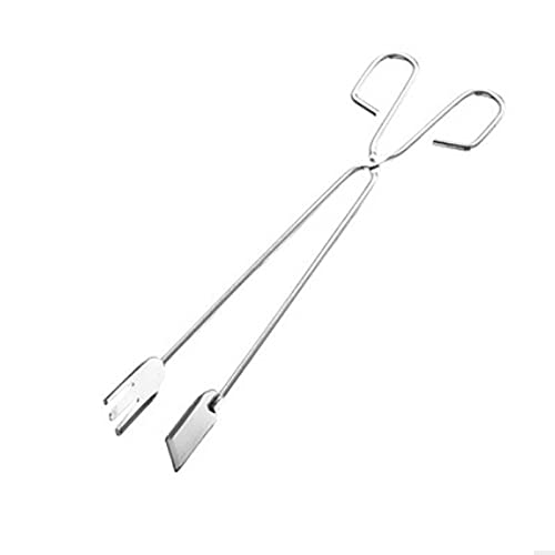 Pinza da Cucina Pinza per Alimenti in Acciaio Inossidabile Cucina da Cucina, Pinza per Pane Anti-Calore Morsetto per Pasticceria, Pinza da Cucina per Barbecue, Dimensioni: 25 cm