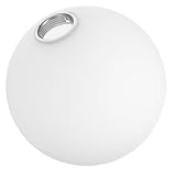 Lumière douce et confortable : le globe blanc fournit une lumière douce et apaisante, créant une atmosphère chaleureuse dans n'importe quelle pièce, cache luminaire, cache ampoule boule