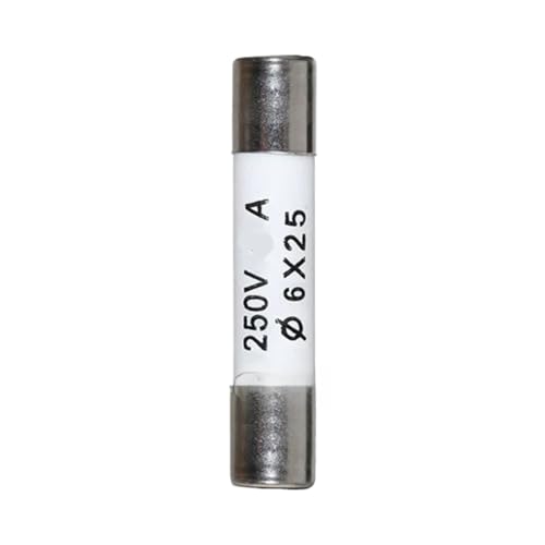Fusible céramique RO57 6x25mm évite la surchauffe de vos appareils ménagers de 0.5A à 30A