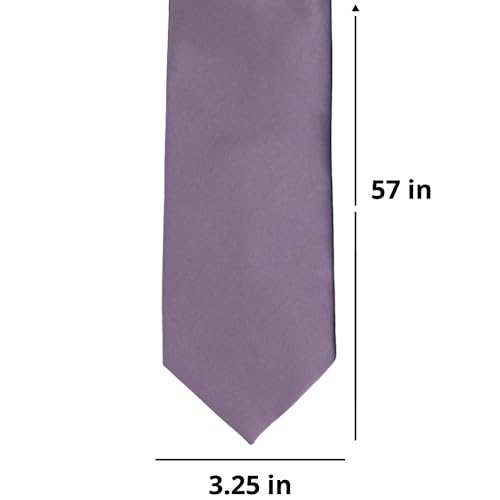 Image of tiemart Premium Solid Color Necktie