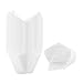 Tulip Petal Baking Cups: Small 0.4-oz Grease Proof Paper Baking Cup - Perfect for Muffins, Cupcakes or Mini Snacks – Sugar White – Disposable and Recyclable – 200-CT – Restaurantware