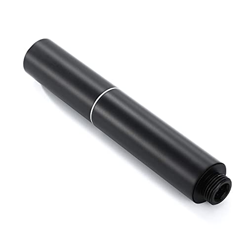 Cabezal de ducha manual redondo LaseVe negro miniatura 7