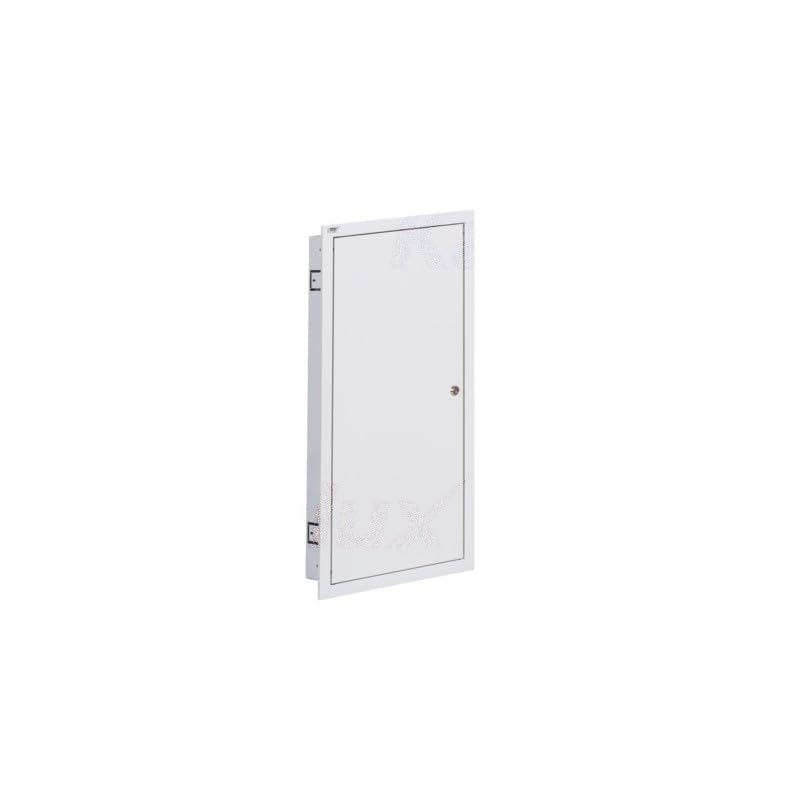 Cuadro eléctrico empotrado, color blanco, 4 x 12 p