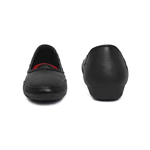 Image of Zoom Shoes Leather Casual /Formal Bellies for Women /Girls Adults Super Comfortable with Lightweight and Slip Resistant Sole A-116