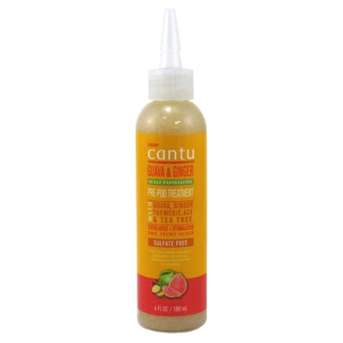 Cantu Guava Scalp Exfoliating Pre-Cleanse Treatment 6oz (180ml)