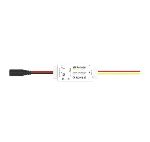 Regulador CCT LED 12V-24V controlador RF de tiras dobles