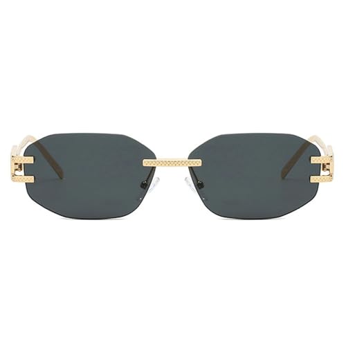 willochra Small Frame Hexagon Sunglasses Women 2025 Luxury Trendy Metal Polygon Sun Glasses Fashion Eyewear For Ladies UV400