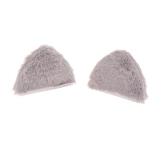 FJMQHU Helmet Ear Covers for Outdoor Enthusiasts, Cat Gray