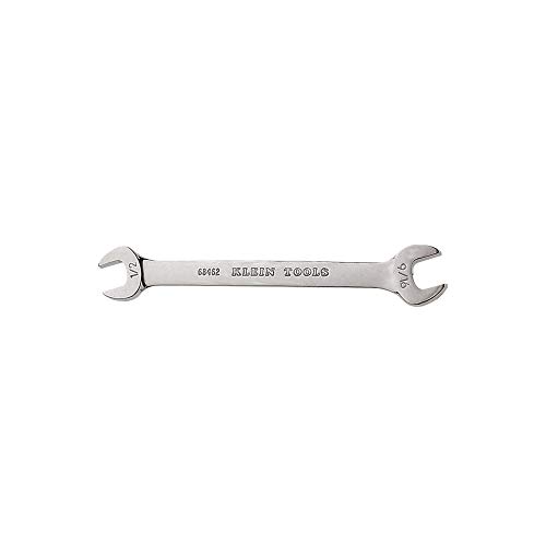Klein Tools 68462 Open-End Wrench 1/2-Inch, 9/16-Inch Ends