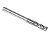 Carbide End Mill, TiAlN Coated, 0.020" Corner Radius, 1" Shank Diameter, 4 Flute, Single, 4" Length