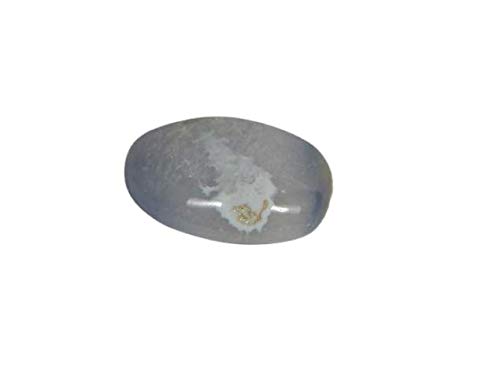 Agate dentelle bleue naturelle 99,5 Ct, cabochon pierre fine