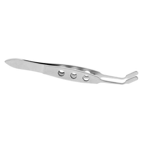Sosoport - Sosoport Pince à Épiler en Acier Inoxydable 3X10 CM pour Paupières Forceps d'Expression des Glandes de Meibomius Outil Exfoliant pour Yeux Secs Soin des Paupières Usage Maison et