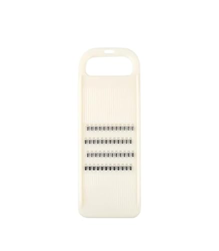 Carrot Grater in Korean/Korean Carrot Grater, Vegetable Slicer for cabbage and cucumbers/Vegetable Slicer & Shredder. Compact mandolin (White)