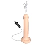 Strap-On-Me Silicone Cum Dildo (Color: Vanilla)