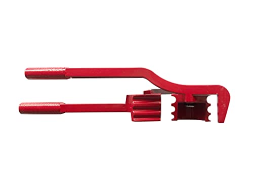 MaxWorks 50557 3 Size 1/4” 5/16” 3/8” 180 Degree Aluminum Tube Bender Lever for Water, Gas, Brake Line, and Pipe Applications, Red - Image 7