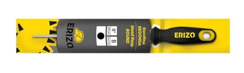 NUEVO 2024 - Escofina redonda fina de 8 con mango bimaterial y colgador