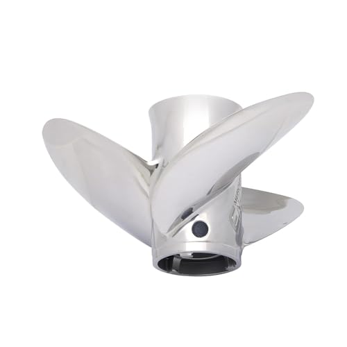 MERCURY 8M0151235 Enertia 3-Blade Stainless Steel Propeller, 14.5