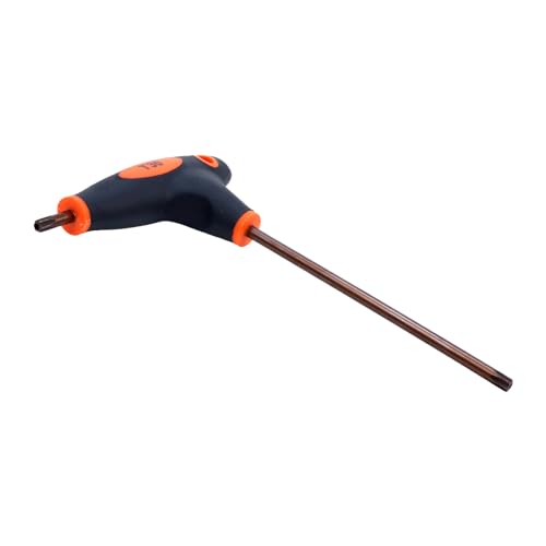 Image of Antrader T30 Anti Tamper Proof Torx Screwdriver,S2 Steel Dual End Wrench | Ergonomic T-Shaped Non-Slip Grip,Clear Size Marking & Wide Application