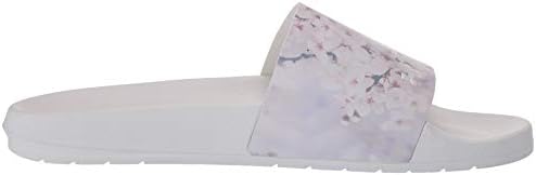 Under Armour Unisex-Adult Core Remix Floral Slide Sandal, Sea Coin (600)/Purple Dusk, 10 Men’s/11.5 Women’s | Image 5
