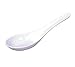 Town Foodservice Equipment 22801/GR Chinese Soup Spoon, 5-5/8L, 1 Oz. Capacity, Melamine, White -