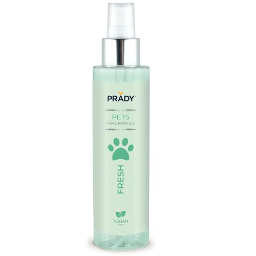 Prady Perfume para Mascotas Fresh 150ml - Colonia para Perros y Gatos - Aroma Fresco y Limpio - Sin Alcohol - Uso Seguro para Animales