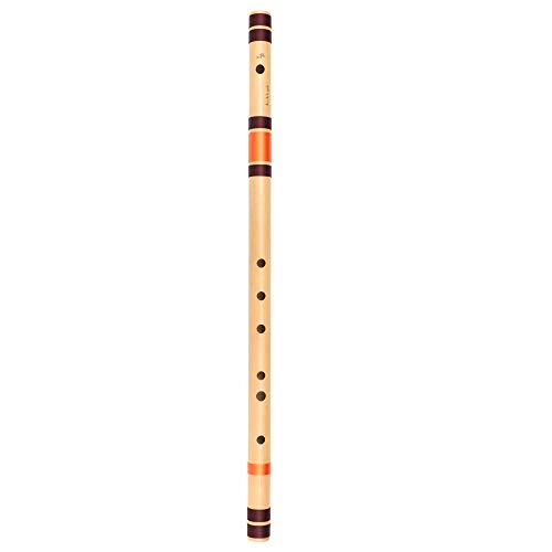 Punam Flutes E Natural Base Right Hand Indian Bansuri Size 29.3 Inches