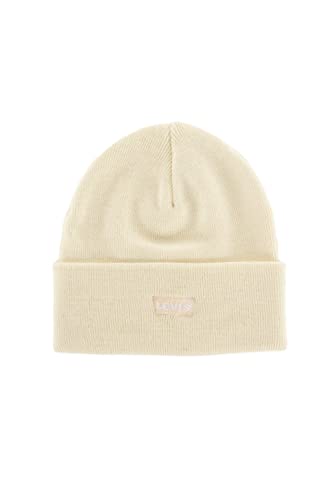Levi's Slouchy Bonnet Femme en maille côtelée douce et chaude d'hiver