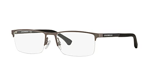 Image of Emporio Armani Mens EA1041 Rectangular Prescription Eyewear Frames