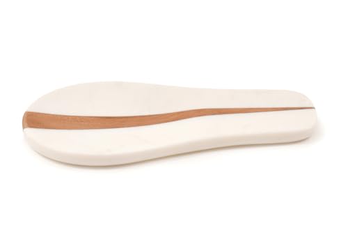 Marble and Wood Spoon Rest by Verve CULTURE