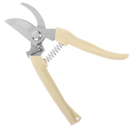 TOBBOMEY 剪定鋏 ステンレス製 園芸用枝切りバサミ 軽量非滑り ハンドプルーナー 家用ガーデントリマー 果樹盆栽観葉植物向け