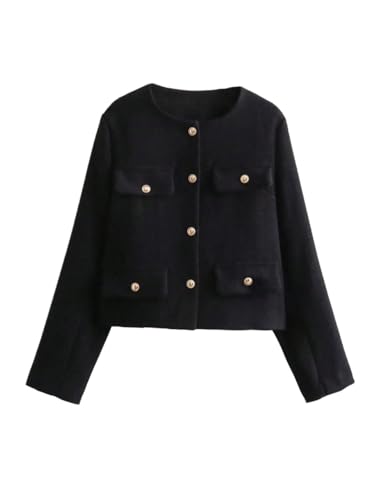 ZXYCJSMgs Women's casual autumn and winter coat Jacket Spring/Summer Minimalist