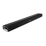 Denon DHT-S216 2.1 TV Soundbar mit integriertem Subwoofer, Bluetooth, HDMI ARC, 4K UHD, Dolby Digital, DTS, DTS Virtual:X, optischer Eingang, Black
