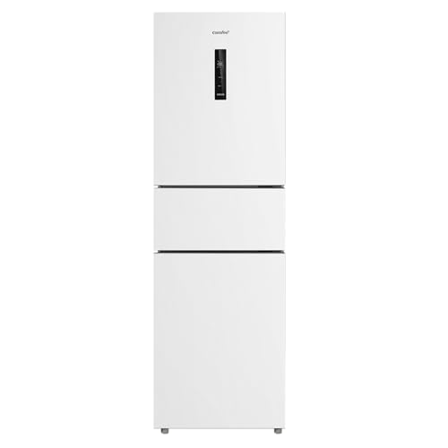COMFEE\' 冷蔵庫 271L 自動霜取り インバーター搭載 3ドア 変温室付き 大容量 幅56.2cm ふたり暮らし用 家庭用 コンパクト RCB270WH1JP(E) ホワイト