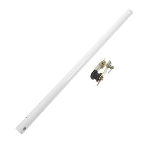 NUOBESTY 1 Set Basta Di Estensione Della Ventola Elettrica Di Grandi Dimensioni Soffitto Per Lungo Giù Bronzo Prolunga Dell'asta Del Ventilatore Bianca Ferro Da Stiro