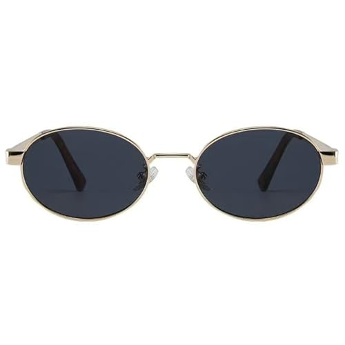 willochra Retro Oval Sunglasses for Women Men 90s Trendy Sun Glasses Classic brown tinted Shades UV400 Protection