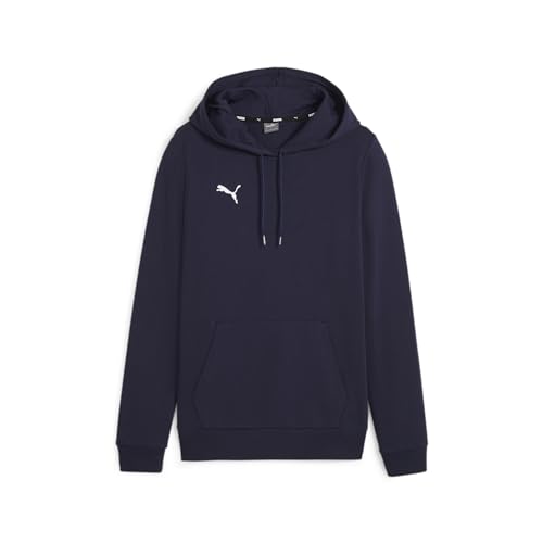 Puma Damen Teamgoal Casuals Hoody Wmn Pullover, Puma Navy-Puma White, XL EU