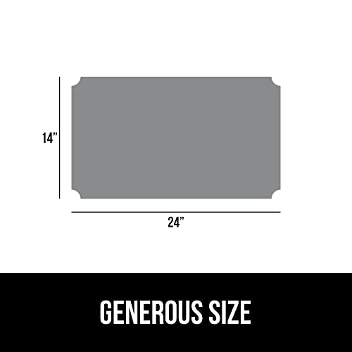 Gorilla Grip Wire Shelf Liner, Heavy Duty Waterproof Shelving Liners For Metal Rack, Hard Plastic Shelves Prevent Spills In Closet, Garage, Kitchen, Cabinets, Mat Covers, Durable 24 X 14 Clear Frosted #TOP6