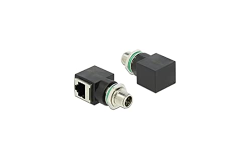Delock Adaptador M12 8 Pin Macho A Rj45 Hembra