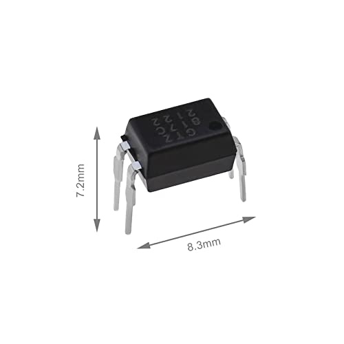 50PCS PC817 Accoppiatore ottico in linea passo