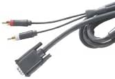Xbox 360 Live VGA AV Cable
