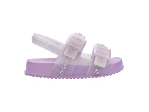 Image of mini melissa Cozy Jelly Sandals for Toddlers & Little Kids - Summer Sandal w /Adjustable Back Strap, Jelly Shoes for Girls & Boys