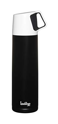 GODAGE Stainless Steel Double Wall Coffee Thermos, Vacuum Bottle, Amazing Temperature Retention Effect
