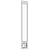 Liberty Cat Door for Sliding Glass Doors | Cat Door for Aluminum Frame Sliders | Sturdy Patio Door Insert | White Frame | 77.25" - 80.25" Height Range