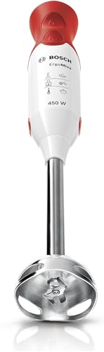 Bosch MSM64110 Frullatore a immersione ErgoMixx 450 W Bianco, Rosso 4 Bosch MSM64110 Frullatore a immersione ErgoMixx 450 W Bianco, Rosso