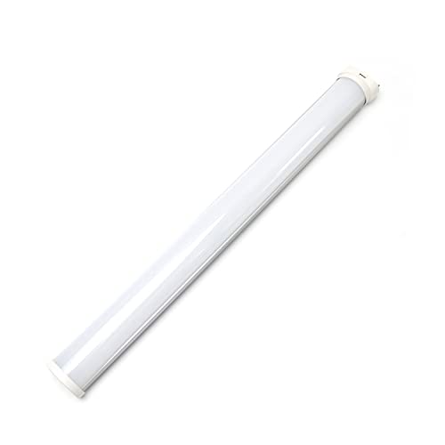 Othmro AC85-265V 18W 6000K LED Light Horizontal Connection Light Tube 2G11 Milky White Cover 1PCS - Image 2