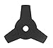 Produktbild GREENSTAR  3-Zahn-Klinge - Anpassbar für Freischneider- 230 mm Schnitt, Langweilig25,4 mm und Dicke 1,4 mm  hervorragende Qualität