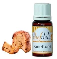 Chef Aroma Concentrado Panettone 10ml | Sabor Auténtico Italiano | Intensifica Tus Recetas de Repostería, Masas y Cremas con Aroma Navideño Premium